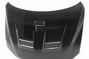 Seibon DV-Style Carbon Fiber hood for 2008-2017 Mitsubishi Lancer - image 1