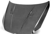 Seibon TM-Style Carbon Fiber hood for 2015-2021 Volkswagen Golf / GTI / R - image 1