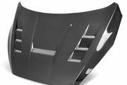 Seibon TV-Style Carbon Fiber hood for 2015-2018 Ford Focus - image 1