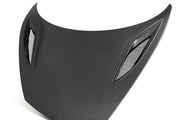 Seibon OEM-style dry carbon Fiber hood for 2017-2022 Acura NSX - Matte - image 1