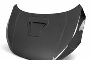 Seibon OEM-Style Carbon Fiber hood for 2017-2021 Honda Civic Type R - image 1