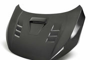Seibon TS-Style Carbon Fiber hood for 2017-2021 Honda Civic Type R - image 1