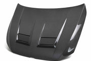 Seibon DV-Style Carbon Fiber hood for 2022-2026 Volkswagen Golf GTI / R - image 1