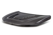 Seibon TV-Style Double Sided Carbon Fiber Hood For 2023-2026 Honda Civic Type R - image 1