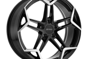 Petrol P1A GLOSS BLACK W/ MACH CUT FACE Wheel - image 1