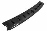 Seibon Carbon fiber roof fin spoiler for 2003-2006 Mitsubishi Lancer EVO - image 1