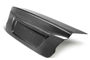 Seibon OEM-Style Carbon Fiber trunk lid for 2015-2021 Subaru WRX / STi (No Emblem) - image 1