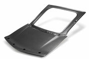 Seibon OEM-style dry carbon Fiber trunk lid for 2017-2022 Acura NSX - Matte - image 1
