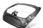 Seibon OEM-style dry carbon Fiber trunk lid for 2017-2021 Honda Civic Type R - Matte - image 1