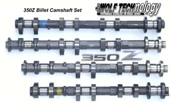 JWT C-2 JWT CAMSHAFT SET VQ35DE 261 DEG. / .456" (11.58MM) LIFT RACE CAM SET FOR NA AND BOOSTED ENGINES — A3503-N00C2
