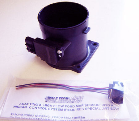 JWT MAF LIGHTNING W/PLUG 90MM ID, 100MM OD OUTLET 700HP — IMAFL-LT90M