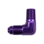 Load image into Gallery viewer, -4 AN Flare to 1/8" NPT 90 Degree Elbow Adapter
