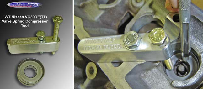 JWT VG30DE(TT) VALVE SPRING COMPRESSING TOOL: — AZ320-SPCOM