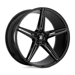 Load image into Gallery viewer, Asanti Black Label ABL-22 ALPHA 5 GLOSS BLACK MILLED Wheel - image 2
