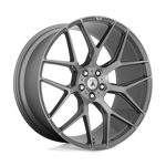 Load image into Gallery viewer, Asanti Black Label ABL-27 DYNASTY TITANIUM BRUSHED Wheel - image 2

