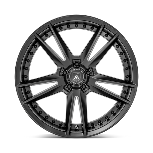 Asanti Black Label ABL-33 REIGN SATIN BLACK Wheel - image 3