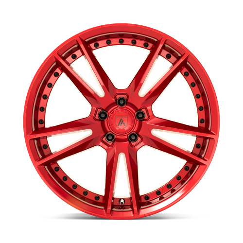 Asanti Black Label ABL-33 REIGN CANDY RED Wheel - image 3