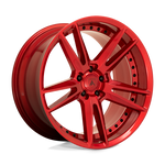 Load image into Gallery viewer, Asanti Black Label ABL-33 REIGN CANDY RED Wheel - image 2
