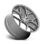 Load image into Gallery viewer, Asanti Black Label ABL-37 MONARCH TITANIUM BRUSHED Wheel - image 3
