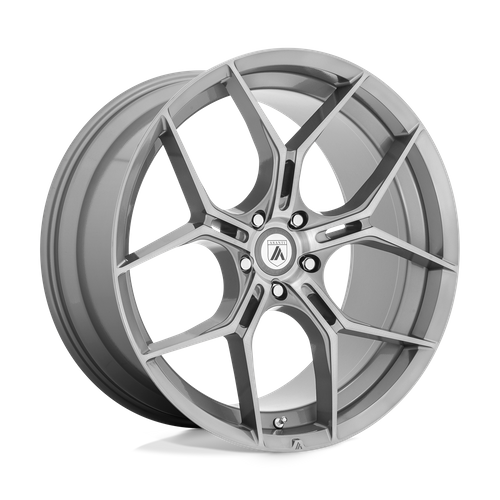 Asanti Black Label ABL-37 MONARCH TITANIUM BRUSHED Wheel - image 2
