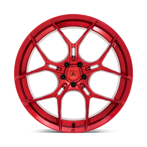 Asanti Black Label ABL-37 MONARCH CANDY RED Wheel - image 4