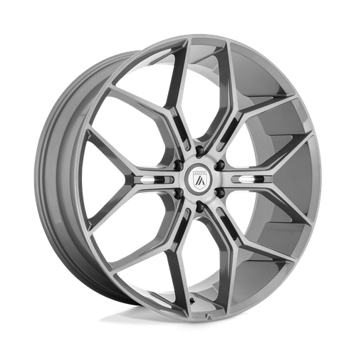 Asanti Black Label ABL-38 MONARCH TRUCK TITANIUM BRUSHED Wheel - image 2