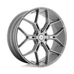 Load image into Gallery viewer, Asanti Black Label ABL-38 MONARCH TRUCK TITANIUM BRUSHED Wheel - image 2

