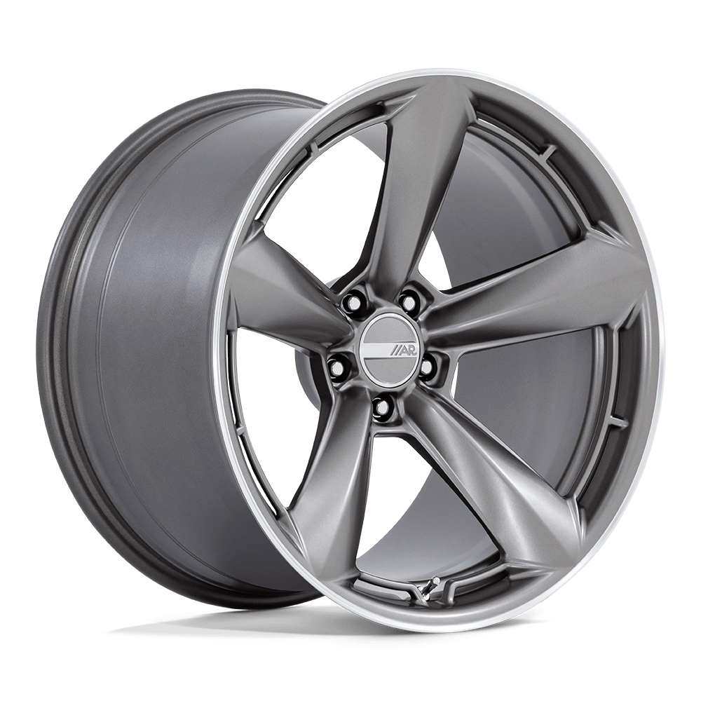 American Racing TTF MATTE ANTHRACITE W/ MACHINED L Wheel - image 2