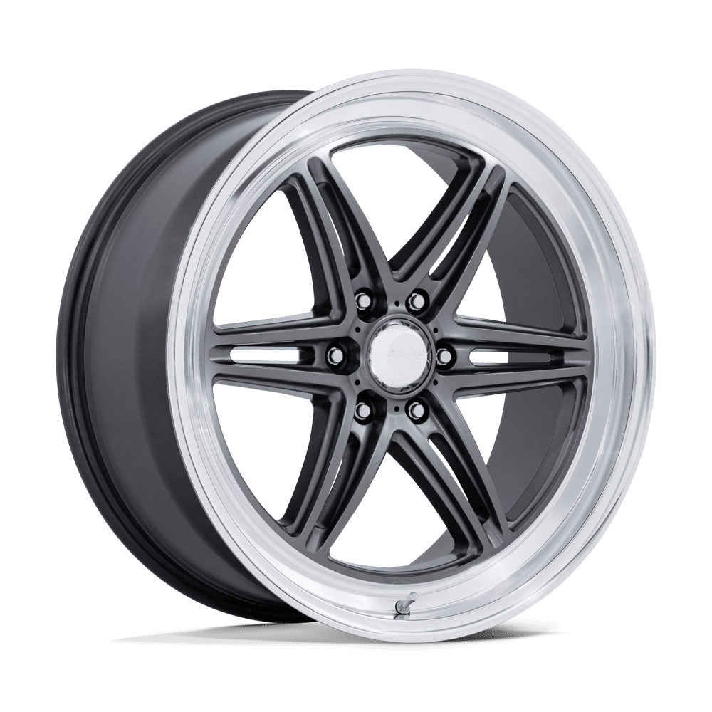 American Racing AR953 GROOVE 6 DRAG ANTHRACITE W/ DIAMOND CUT LIP Wheel - image 2