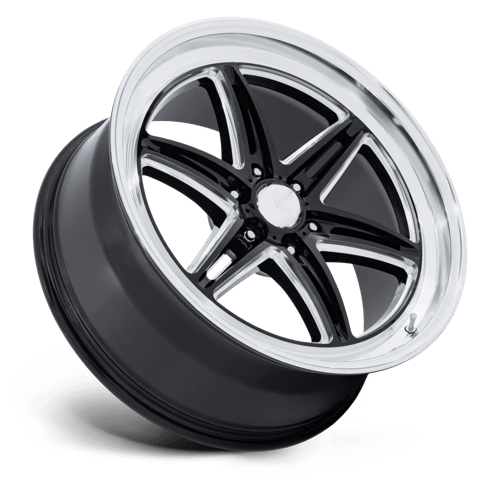 American Racing AR953 GROOVE 6 DRAG GLOSS BLACK MILLED W/ DC LIP Wheel - image 3