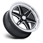 Load image into Gallery viewer, American Racing AR953 GROOVE 6 DRAG GLOSS BLACK MILLED W/ DC LIP Wheel - image 3
