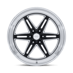 Load image into Gallery viewer, American Racing AR953 GROOVE 6 DRAG GLOSS BLACK MILLED W/ DC LIP Wheel - image 4
