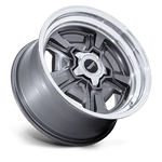 Load image into Gallery viewer, American Racing Vintage VN517 MARAUDER ANTHRACITE W/ DIAMOND CUT LIP Wheel - image 3
