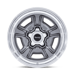 Load image into Gallery viewer, American Racing Vintage VN517 MARAUDER ANTHRACITE W/ DIAMOND CUT LIP Wheel - image 4
