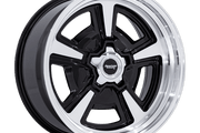 American Racing Vintage VN517 MARAUDER GLOSS BLACK MCH W/ DIA-CUT LIP Wheel - image 1