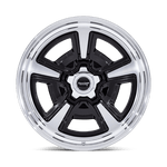 Load image into Gallery viewer, American Racing Vintage VN517 MARAUDER GLOSS BLACK MCH W/ DIA-CUT LIP Wheel - image 4
