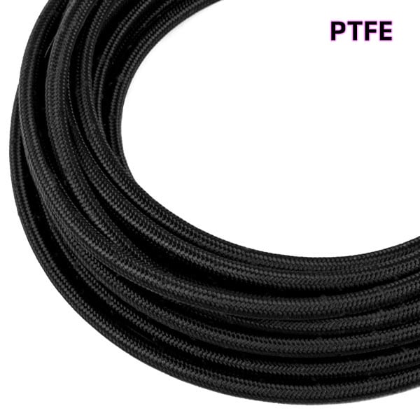 10AN PTFE Black Stainless Steel Hose / Line (E85 + Race Fuel Safe) - BY THE FOOT