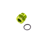 Load image into Gallery viewer, -8 AN ORB Plug to 1/4" NPT
