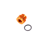 Load image into Gallery viewer, -8 AN ORB Plug to 1/4" NPT
