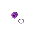 Load image into Gallery viewer, -8 AN ORB Plug to 1/8" NPT
