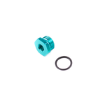 Load image into Gallery viewer, -8 AN ORB Plug to 1/8" NPT
