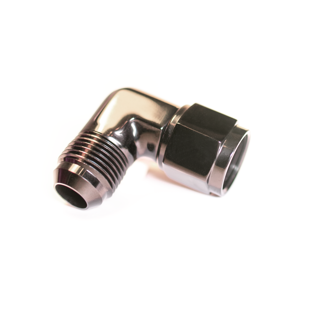 -08 AN 90 Degree Female to Male Union