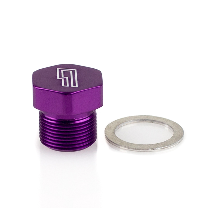 ColorFittings Honda CR125 Cylinder Head to 19MM Hex Nut
