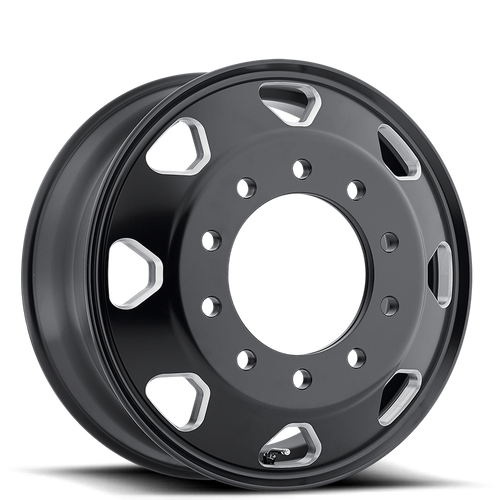 ATX AO401 OCTANE SATIN BLACK MILLED Wheel - image 6