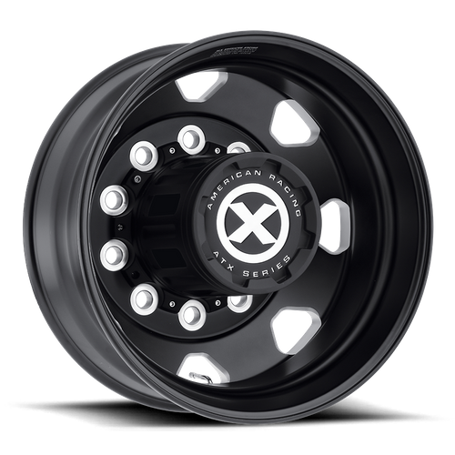 ATX AO401 OCTANE SATIN BLACK MILLED Wheel - image 2
