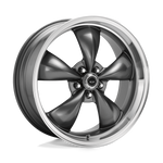 Load image into Gallery viewer, American Racing AR105 TORQ THRUST M ANTHRACITE W/ MACHINED LIP Wheel - image 2
