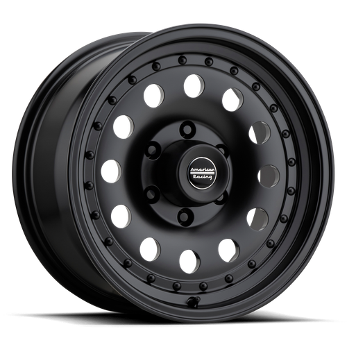 American Racing AR62 OUTLAW II SATIN BLACK Wheel - image 2