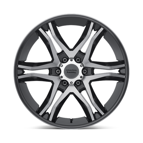 American Racing AR893 MAINLINE GLOSS BLACK MACHINED Wheel - image 3