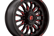 Fuel UTV D822 ARC UTV GLOSS BLACK MILLED RED Wheel - image 1