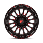 Load image into Gallery viewer, Fuel UTV D822 ARC UTV GLOSS BLACK MILLED RED Wheel - image 4
